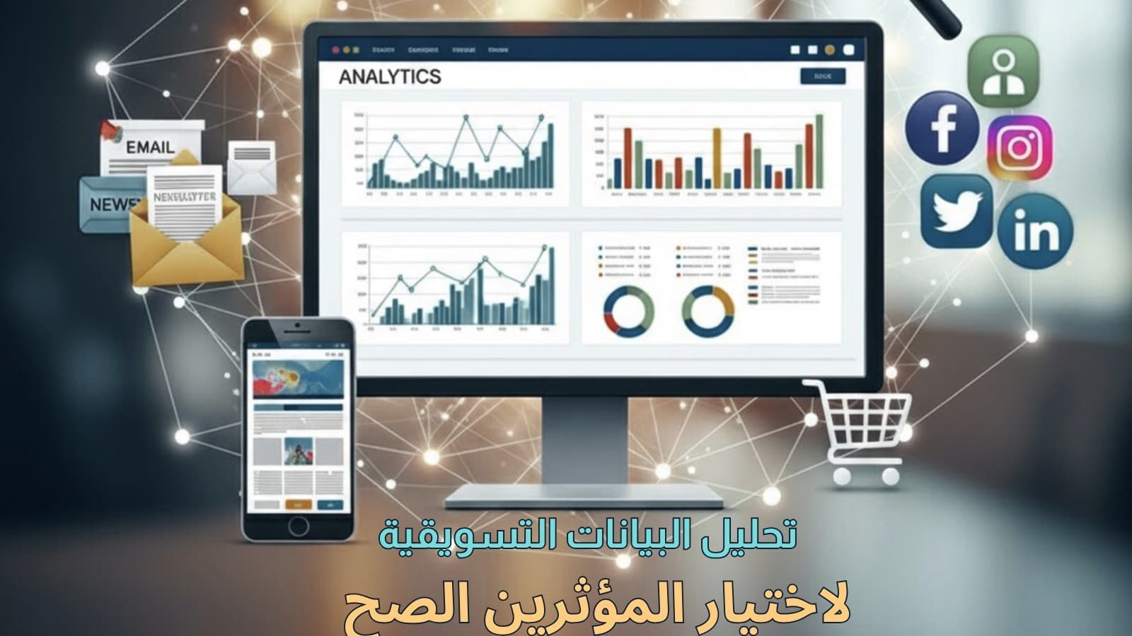 استخدام تحليل البيانات التسويقية يساعدك تختار المؤثرين الأنسب ويحقق أعلى نتائج لحملاتك