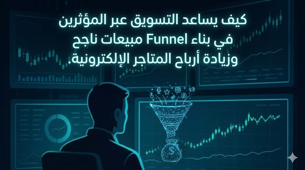 التسويق عبر المؤثرين في السعودية لبناء Funnel مبيعات وزيادة التحويلات