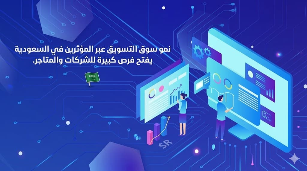 حجم سوق التسويق عبر المؤثرين في السعودية ونموه السريع