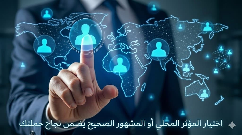 اختيار المؤثر الصح بين المؤثر المحلي والمشهور المعروف بالسعودية