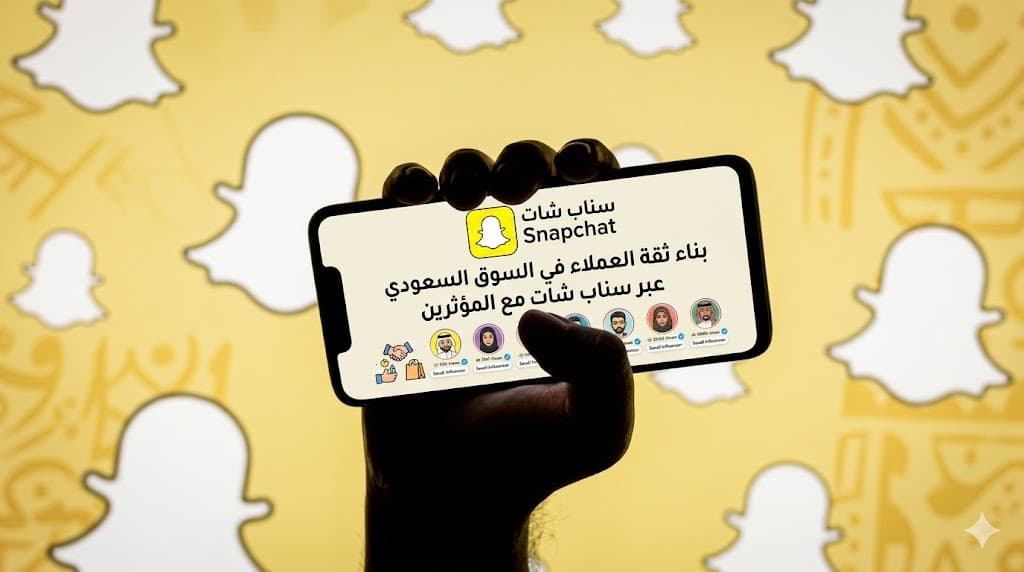 التسويق عبر سناب شات باستخدام المؤثرين في السعودية لزيادة المبيعات وتحقيق نتائج فعالة